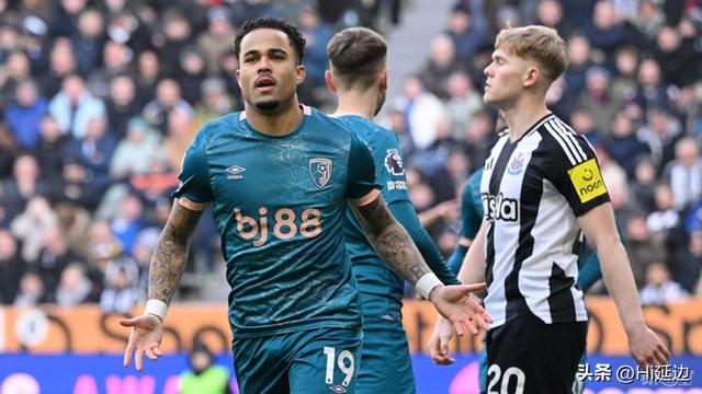 纽卡斯尔联客场不敌伯恩茅斯